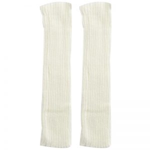 JK Knitted Leg Warmers Socks with Net - Modakawa Modakawa