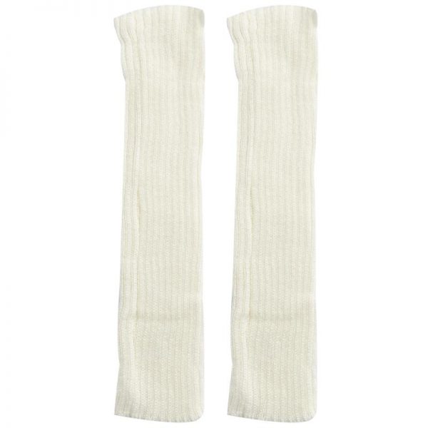 JK Knitted Leg Warmers Socks with Net - Modakawa Modakawa
