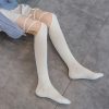 Lolita Strap Over Knee Socks - Modakawa Modakawa